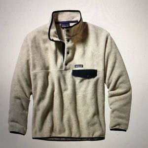 Patagonia men’s synchilla snap fleece pullover